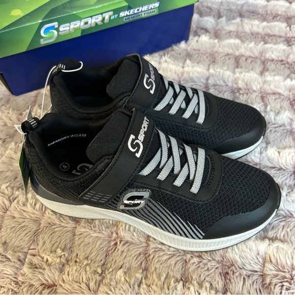 SSPORT by Skechers Memory Foam Sneakers size 4 - Picture 2 of 6